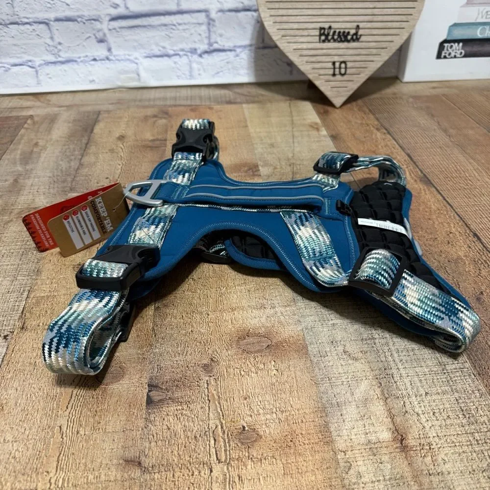 Arcadia Trail Dog Harness Blue Quick-Dry Reflective Padded Play All Day XXL NWT